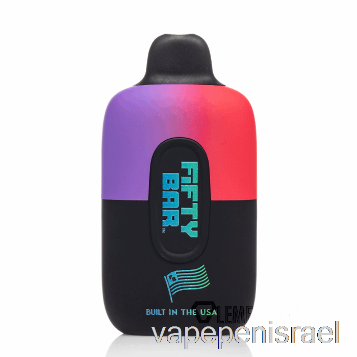 חד פעמי Vape Israel Fifty Bar 6500 לולאות חלביות חד פעמיות